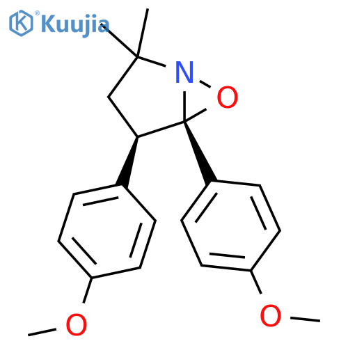 6-Oxa-1-azabicyclo[3.1.0]hexane,4,5-bis(4-methoxyphenyl)-2,2-dimethyl-, cis- structure