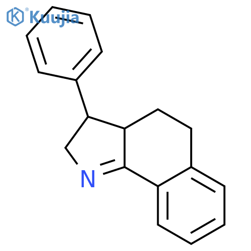 2H-Benz[g]indole, 3,3a,4,5-tetrahydro-3-phenyl- structure