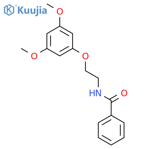 Benzamide, N-[2-(3,5-dimethoxyphenoxy)ethyl]- structure