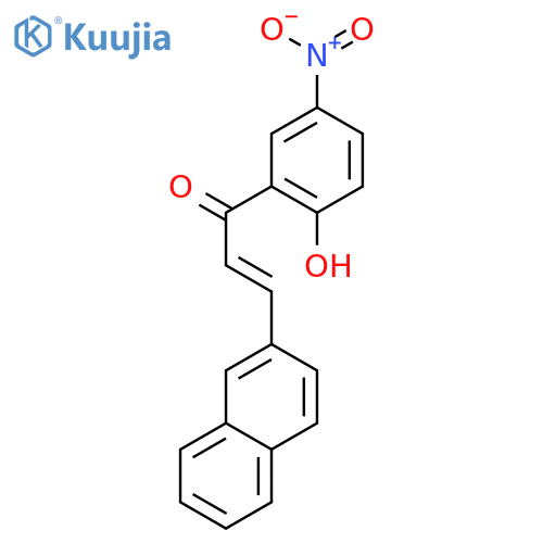 2-Propen-1-one, 1-(2-hydroxy-5-nitrophenyl)-3-(2-naphthalenyl)- structure