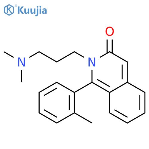 3(2H)-Isoquinolinone, 2-[3-(dimethylamino)propyl]-1-(2-methylphenyl)- structure