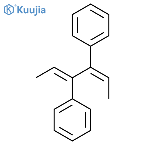 Benzene, 1,1'-(1,2-diethylidene-1,2-ethanediyl)bis-, (E,Z)- structure