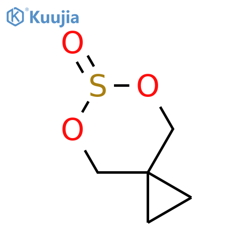 5,7-Dioxa-6-thiaspiro2.5octane 6-Oxide (>90%) structure