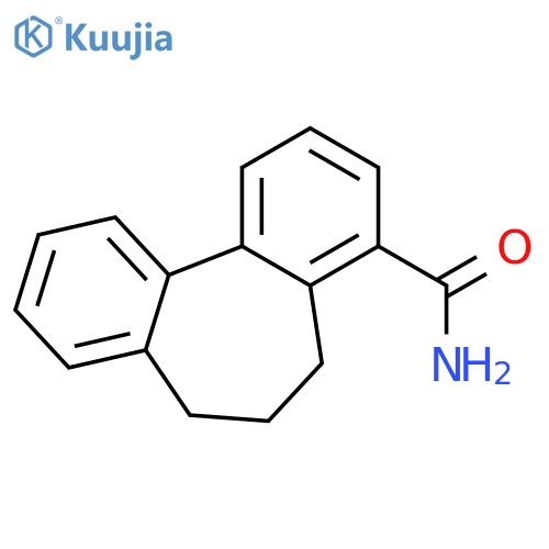 5H-DIBENZO[A,C]CYCLOHEPTENE-4-CARBOXAMIDE, 6,7-DIHYDRO- structure