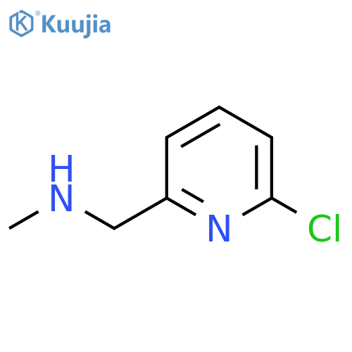 (6-chloropyridin-2-yl)methyl(methyl)amine structure