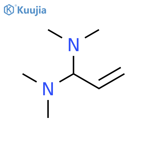 2-Propene-1,1-diamine, N,N,N',N'-tetramethyl- structure