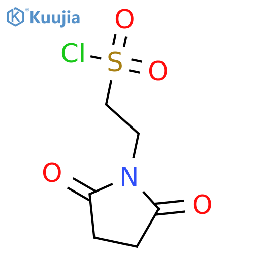 2-(2,5-Dioxo-pyrrolidin-1-yl)-ethanesulfonyl Chloride structure