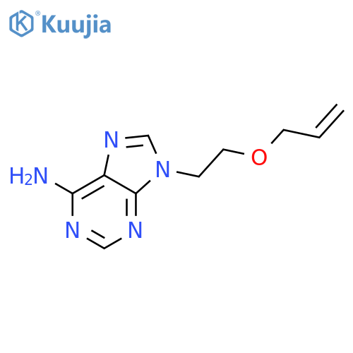 9H-Purin-6-amine, 9-[2-(2-propenyloxy)ethyl]- structure
