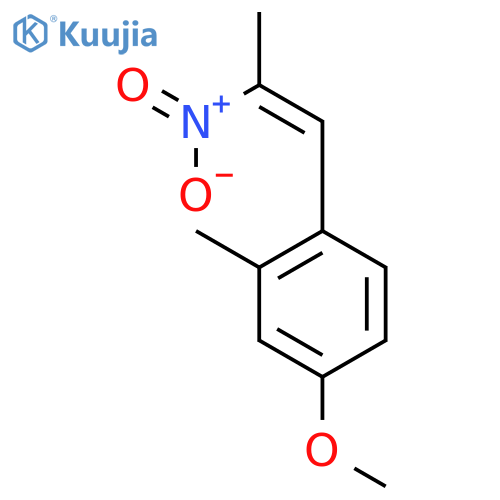 Benzene, 4-methoxy-2-methyl-1-(2-nitro-1-propenyl)- structure