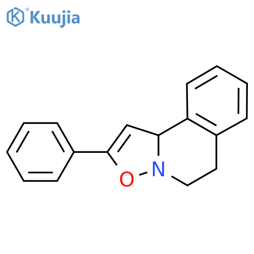 2-Phenyl-6,10b-dihydro-5H-[1,2]oxazolo[3,2-a]isoquinoline structure