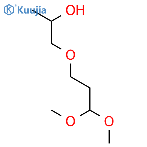 2-Propanol, 1-(3,3-dimethoxypropoxy)- structure