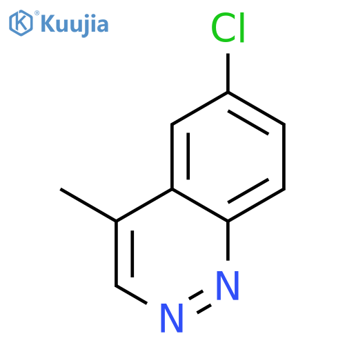 6-Chloro-4-methylcinnoline structure