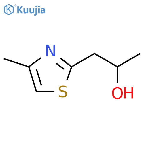 1-(4-METHYL-1,3-THIAZOL-2-YL)PROPAN-2-OL structure
