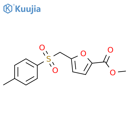 Methyl 5-(((4-methylphenyl)sulfonyl)methyl)furan-2-carboxylate, 95% structure