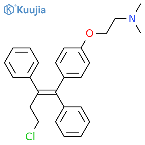 Toremifene structure