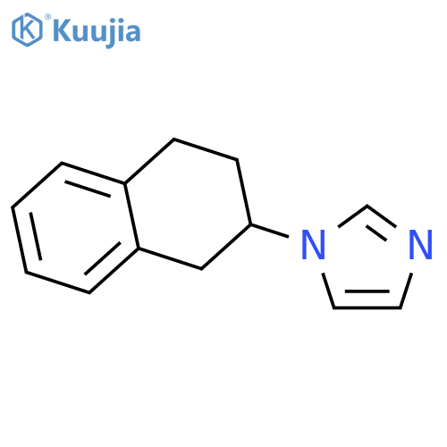 1H-Imidazole, 1-(1,2,3,4-tetrahydro-2-naphthalenyl)- structure