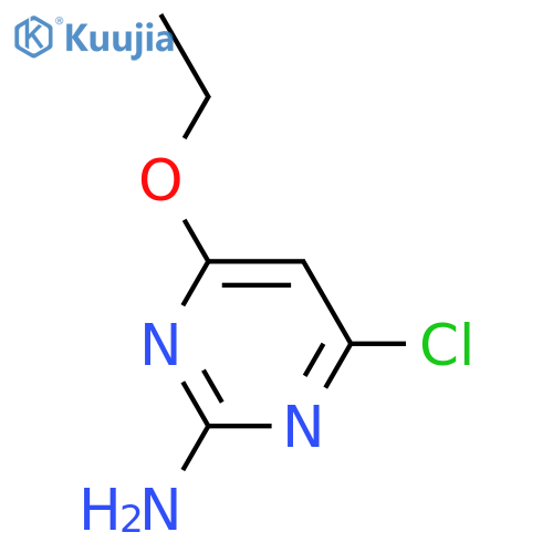 4-Chloro-6-ethoxy-2-pyrimidinamine structure