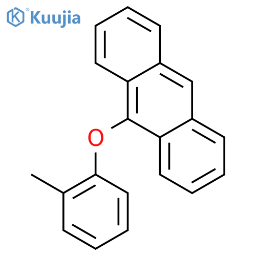 Anthracene, 9-(2-methylphenoxy)- structure