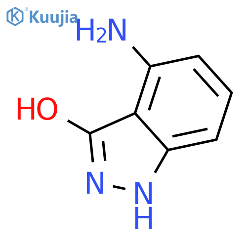4-Amino-3-hydroxy (1H)indazole structure