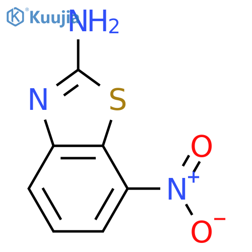 7-nitrobenzodthiazol-2-amine structure