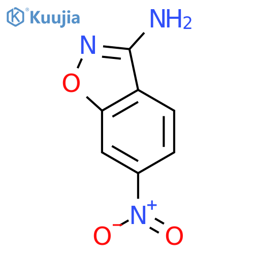 6-Nitrobenzodisoxazol-3-amine structure