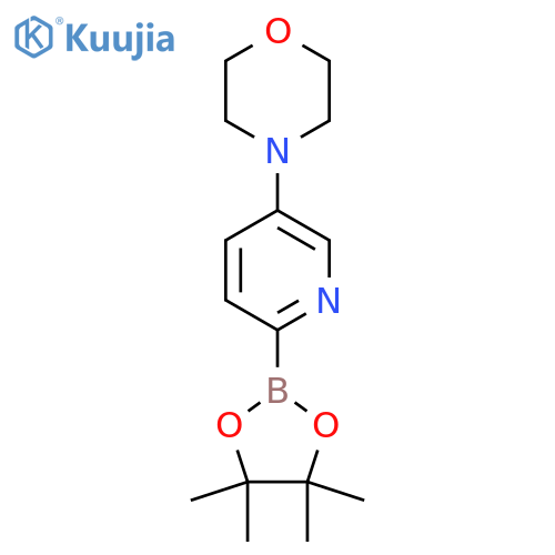 5-Morpholinopyridine-2-boronic Acid Pinacol Ester structure