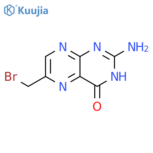 2-Amino-6-(bromomethyl)-4(3H)-pteridinone structure