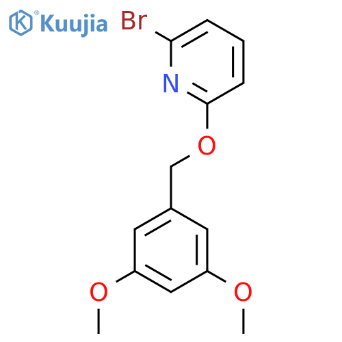2-Bromo-6-(3,5-dimethoxybenzyloxy)-pyridine structure