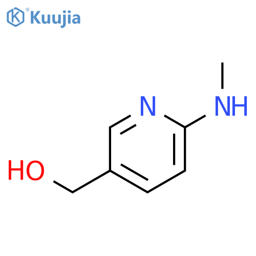 6-(methylamino)-3-Pyridinemethanol structure