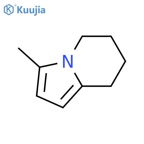 5,6,7,8-tetrahydro-3-methyl-Indolizine structure