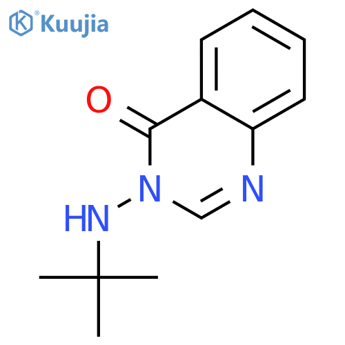 4(3H)-Quinazolinone, 3-[(1,1-dimethylethyl)amino]- structure