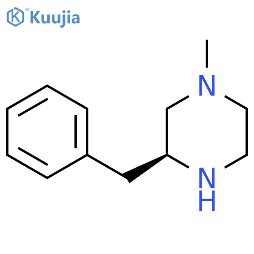 (S)-3-Benzyl-1-methyl-piperazine structure