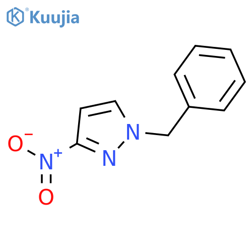 1-Benzyl-3-nitro-1H-pyrazole structure
