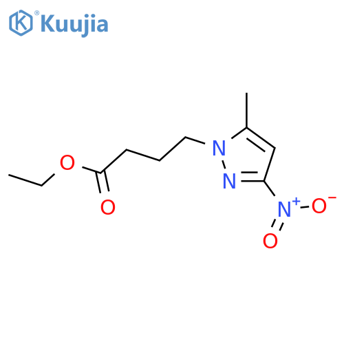 Ethyl 4-(5-Methyl-3-nitro-1H-pyrazol-1-yl)butanoate structure