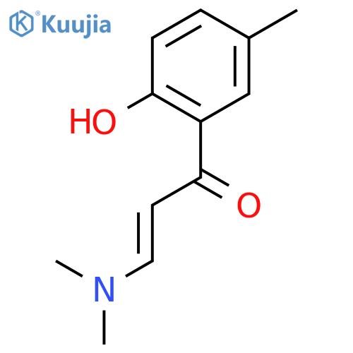 2-Propen-1-one, 3-(dimethylamino)-1-(2-hydroxy-5-methylphenyl)- structure