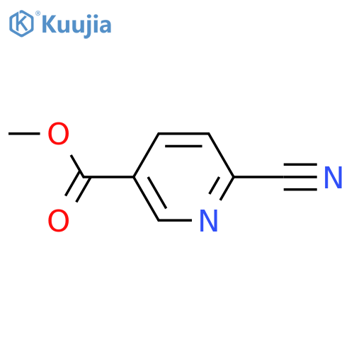 Methyl 6-cyanopyridine-3-carboxylate structure