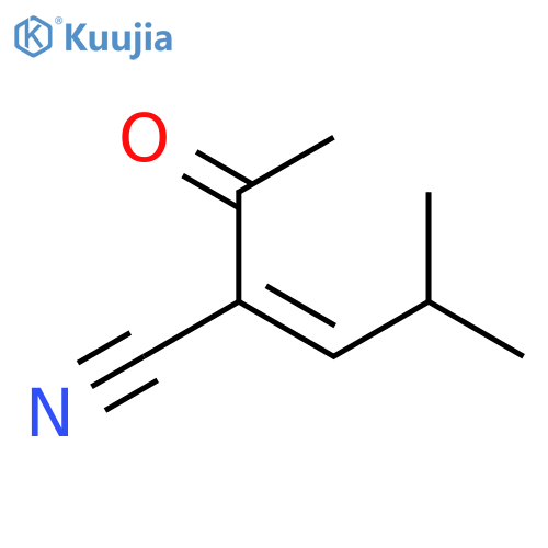 2-Pentenenitrile,2-acetyl-4-methyl- structure