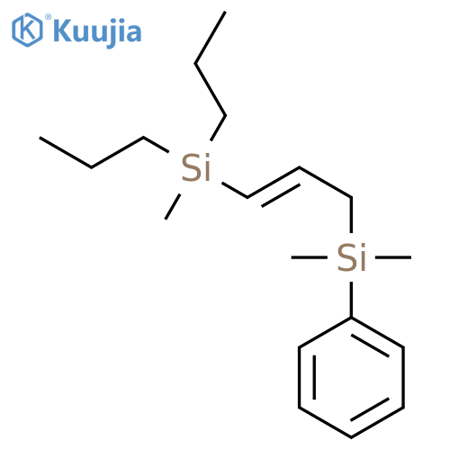 Silane, dimethyl[3-(methyldipropylsilyl)-2-propenyl]phenyl- structure