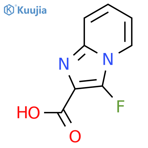 3-fluoroimidazo[1,2-a]pyridine-2-carboxylic acid structure
