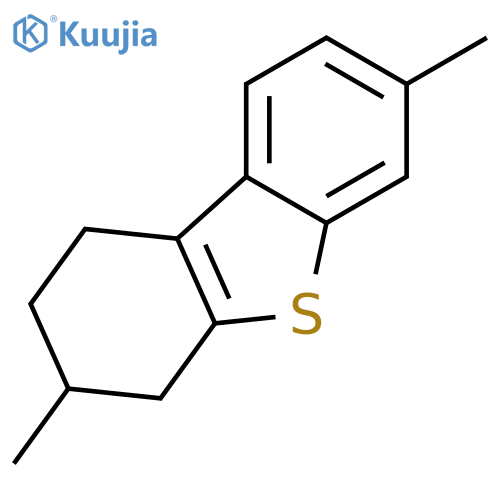DIBENZOTHIOPHENE, 1,2,3,4-TETRAHYDRO-3,7-DIMETHYL- structure