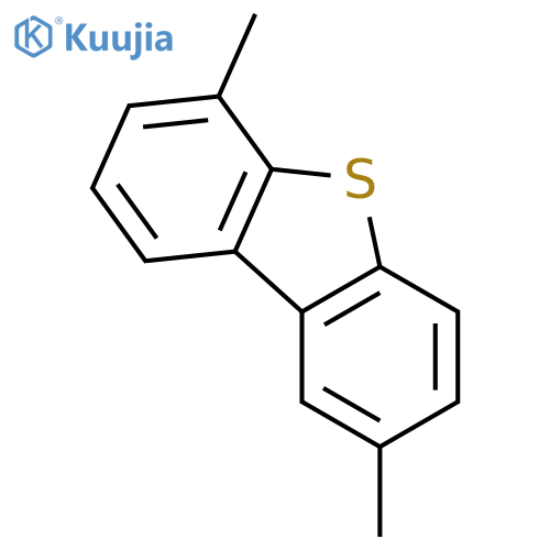 Dibenzothiophene,2,6-dimethyl- structure