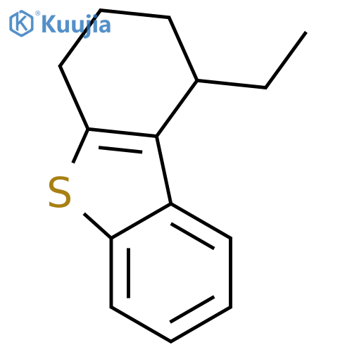 Dibenzothiophene, 1-ethyl-1,2,3,4-tetrahydro- structure