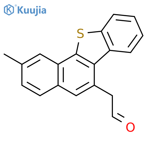 Benzo[b]naphtho[2,1-d]thiophene-6-acetaldehyde, 2-methyl- structure