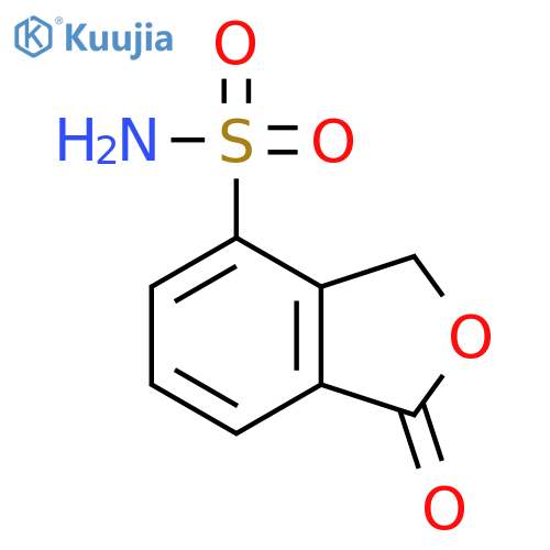 1-oxo-1,3-dihydro-2-benzofuran-4-sulfonamide structure