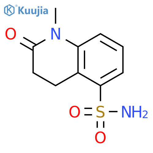 5-Quinolinesulfonamide, 1,2,3,4-tetrahydro-1-methyl-2-oxo- structure