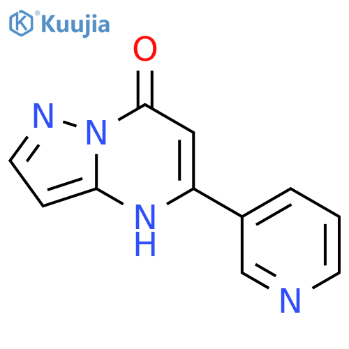 Pyrazolo[1,5-a]pyrimidin-7(4H)-one, 5-(3-pyridinyl)- structure