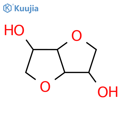 hexahydrofuro3,2-bfuran-3,6-diol structure
