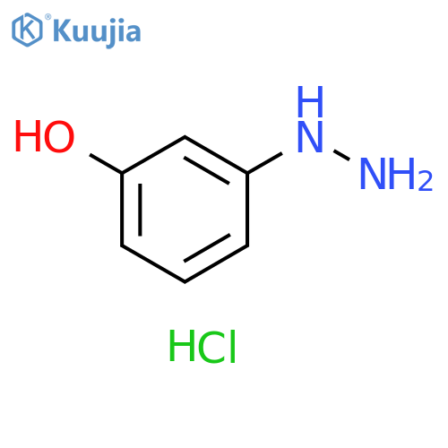 3-Hydrazinylphenol hydrochloride structure