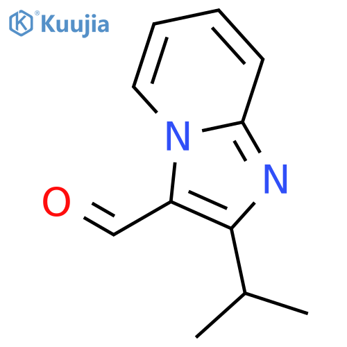 2-(propan-2-yl)imidazo1,2-apyridine-3-carbaldehyde structure