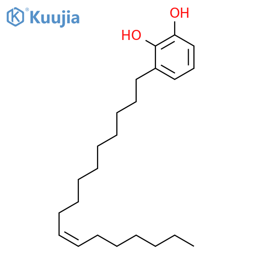 1,2-Benzenediol, 3-(10-heptadecenyl)-, (Z)- structure